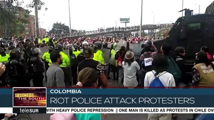 FTS News Bits | Students repressed and arrested in Colombia during protests