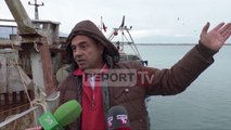 Report TV - Kapet peshkaqeni i rrezikshëm në Himarë, peshon 412 kg, flasin peshkatarët