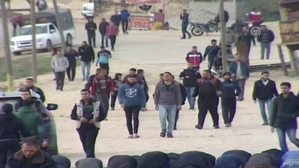 Gazze Sınırındaki "Büyük Dönüş Yürüyüşü" Gösterileri Devam Ediyor (1)