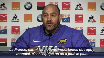 Rugby/France-Argentine: "un match spécial" pour Ledesma