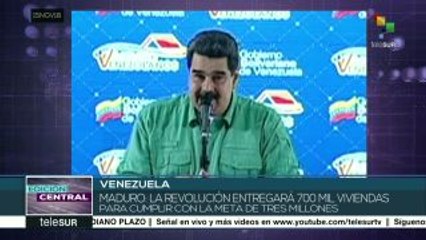 Presidente Maduro entrega vivienda 2 millones 300 mil en Venezuela