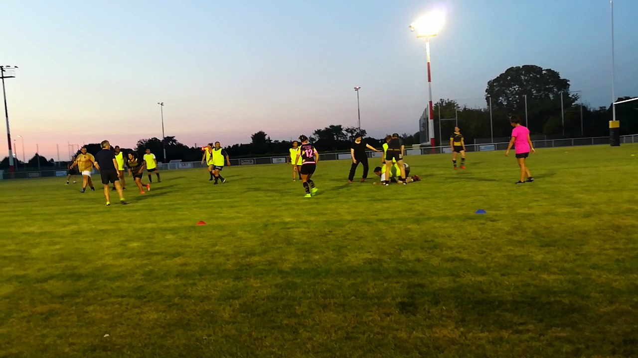 Séance de Touch-Rugby de reprise pour nos séniors féminines