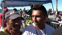Caravana migrante acelera el paso en México hacia EEUU