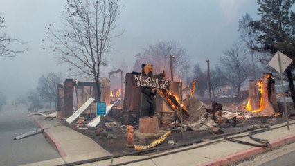 Avant/Après : ces paysages de désolation après les incendies en Californie