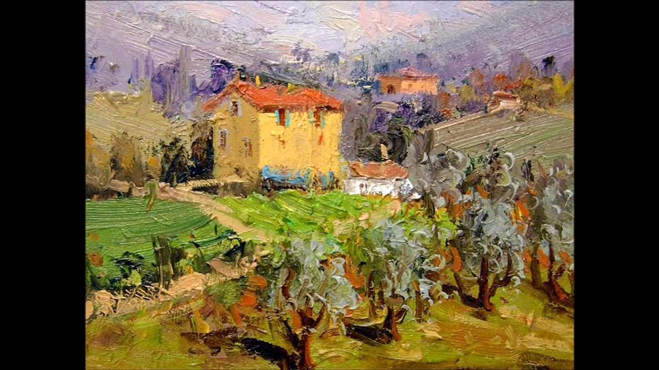 oil painting by artist Mostafa Keyhani