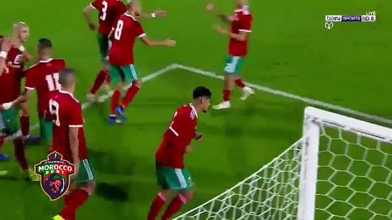ملخص اهدف مباراة المغرب و الكاميرون 2-0 /تالق زياش