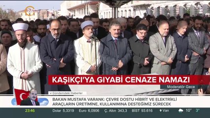 Cemal Kaşıkçı için gıyabi cenaze namazı