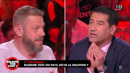 Mouvement du 17 novembre : Karim Zeribi face à un opposant