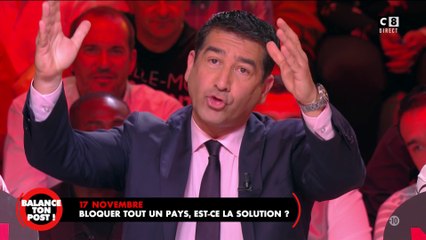 Mouvement du 17 novembre : vif échange entre Éric Naulleau et Karim Zeribi