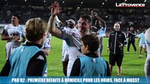 Provence Rugby : première défaite à domicile pour les Noirs face à Massy
