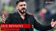 Calciomercato Milan, doppio rinnovo in vista