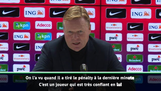 Pays-Bas - Koeman : Depay est en pleine confiance