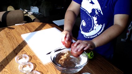 [Hidemi's Cooking] Shredded potatoes with pepper