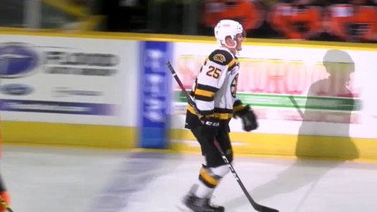 AHL Lehigh Valley Phantoms 5 at Providence Bruins 4