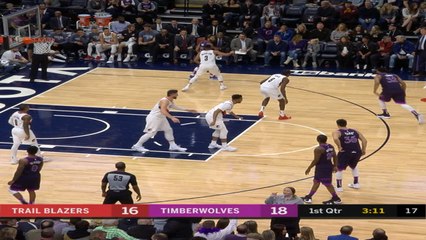 Portland Trailblazers at Minnesota Timberwolves Raw Recap