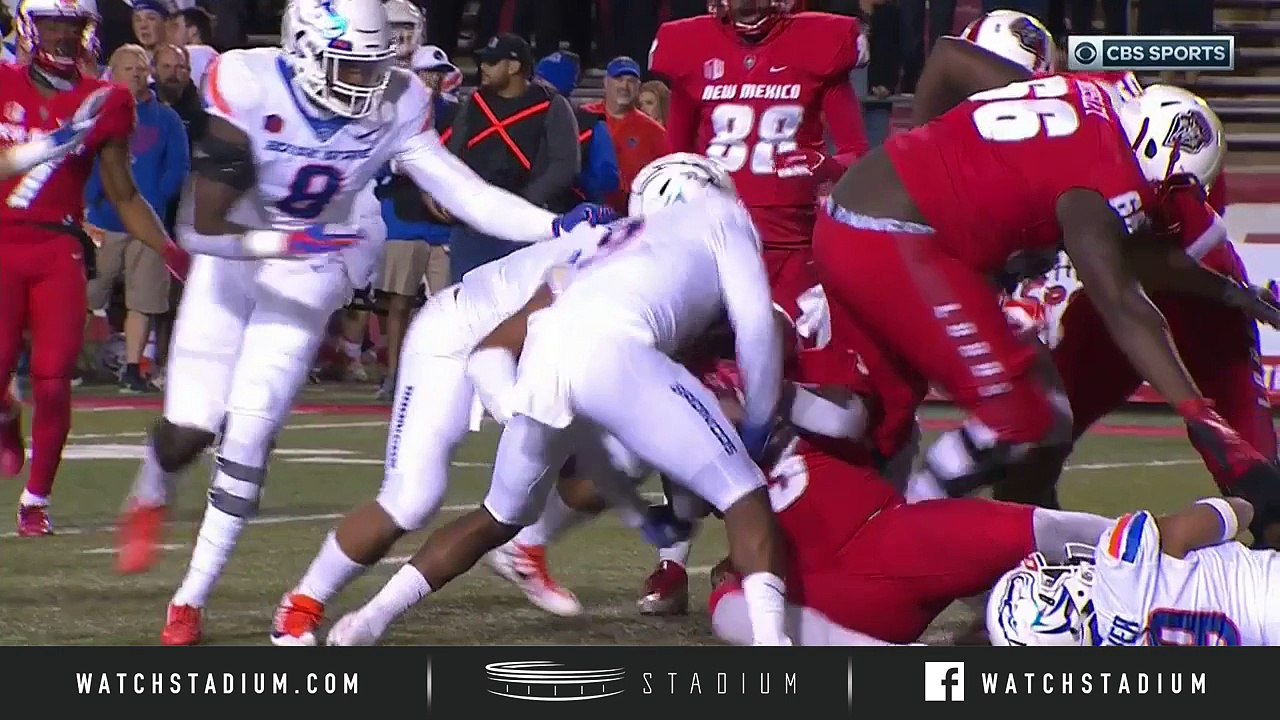 No 25 Boise State Vs New Mexico Football Highlights 2018 Video Dailymotion 0111