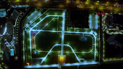 İstanbul- Baruthane Millet Bahçesinin Havadan Görüntüleri