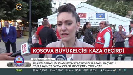 Zincirleme kazaya karıştı
