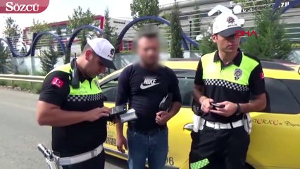 Taksi sürücülerine 10 ilde ceza yağdı