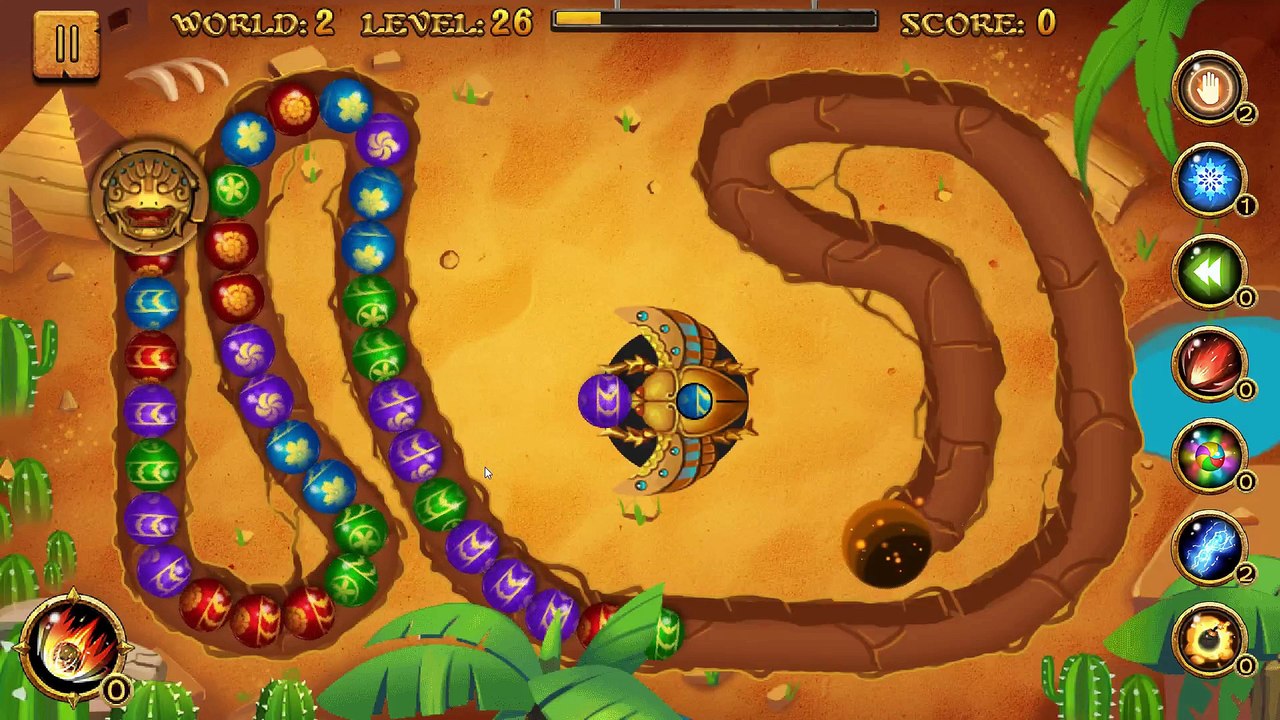 JUNGLE MARBLE BLAST.partie 26