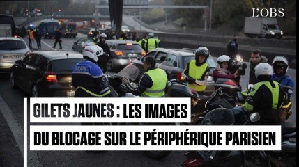 Descargar video: Gilets jaunes : plusieurs blocages sur le périphérique parisien