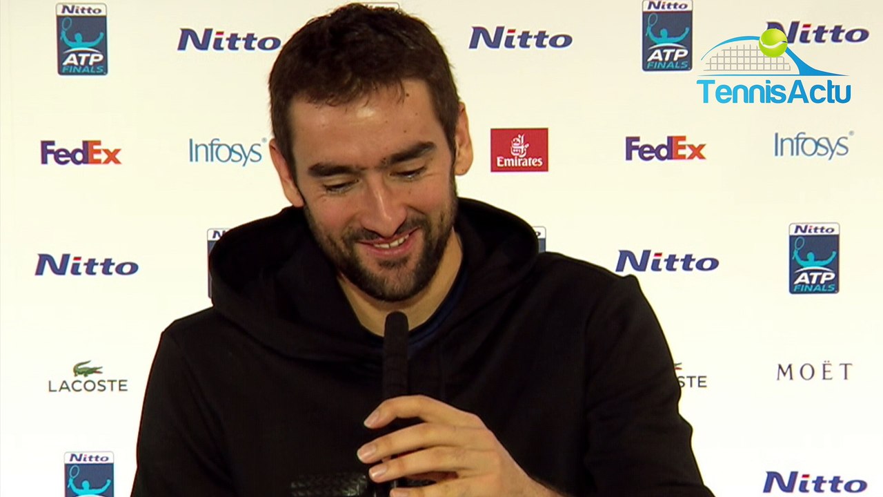 ATP - Nitto ATP Finals 2018 - Marin Cilic : ""J'ai 5 jours pour m'entrainer pour la Coupe Davis, ça ira""
