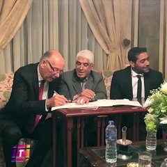 شاهدوا فاروق فلوكس يفجر مفاجأة عن زواج ابنه بهنا شيحة!