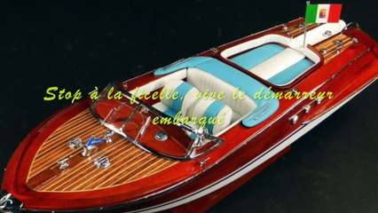 Terminé la ficelle, voici le démarreur embarqué piloté à distance par votre radiocommande