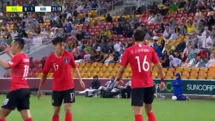 Hwang Eui-Jo Goal - Australia vs South Korea 0-1  17.11.2018 (HD)