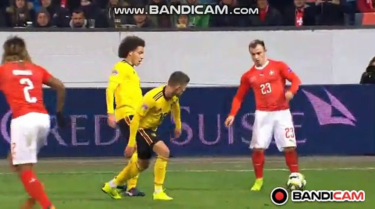 Hatrick Seferovic (5-2) Switzerland  vs	Belgium