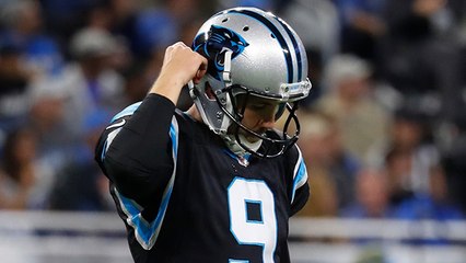 Cam Newton fires up Graham Gano after missed XP
