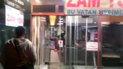 Enflasyonla Mücadeleye Tam Destek Veren İş Yerine Silahlı Saldırı