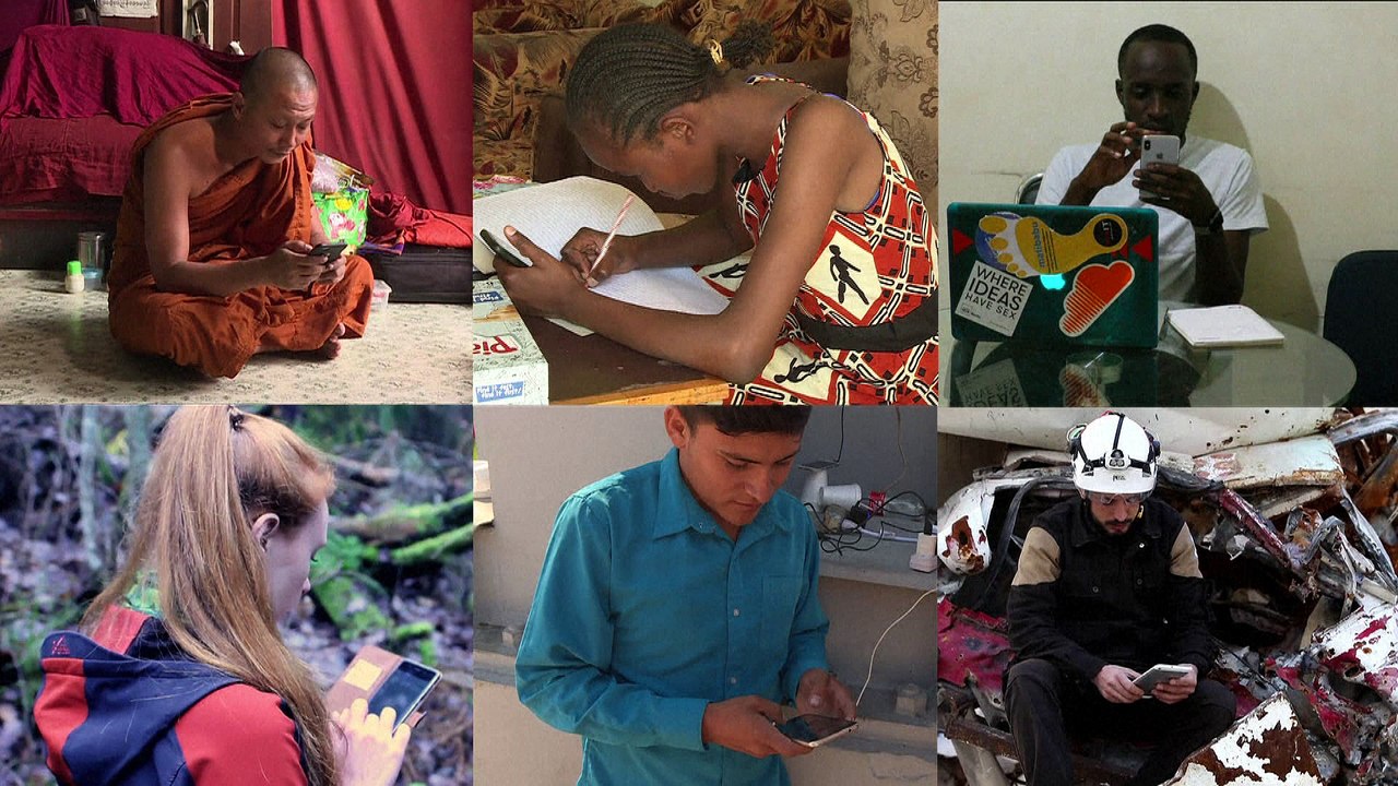 Never without their smartphones: a global revolution