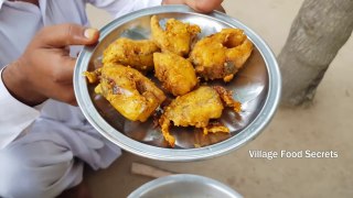 Fried Fish for Abu Jan - Beson Wali Fried Fish by Mubashir Saddique - Village Food Secrets