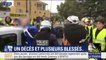 Les images de l'incident de Grasse dans lequel un policier a été blessé par un automobiliste