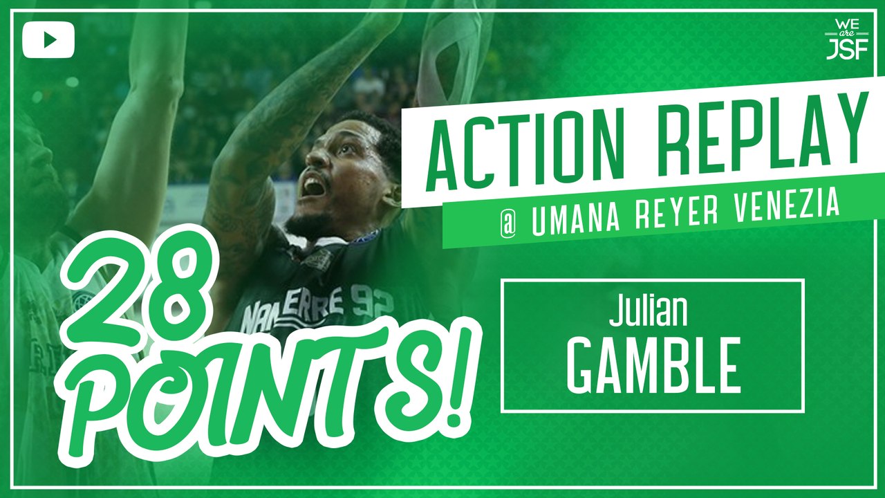 28 points pour Julian Gamble, MVP de la 6ème journée de BCL