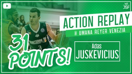 31 points pour Adas Juskevicus