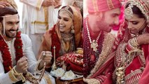DeepVeer Wedding : ದೀಪಿಕಾ ಪಡುಕೋಣೆ ಮದುವೆಯಲ್ಲಿ ಧರಿಸಿದ ಕೆಂಪು ಲೆಹೆಂಗಾ ಬೆಲೆ ಎಷ್ಟು?  | FILMIBEAT KANNADA