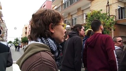 Concentració antifeixista per un acte de Vox a Tarragona