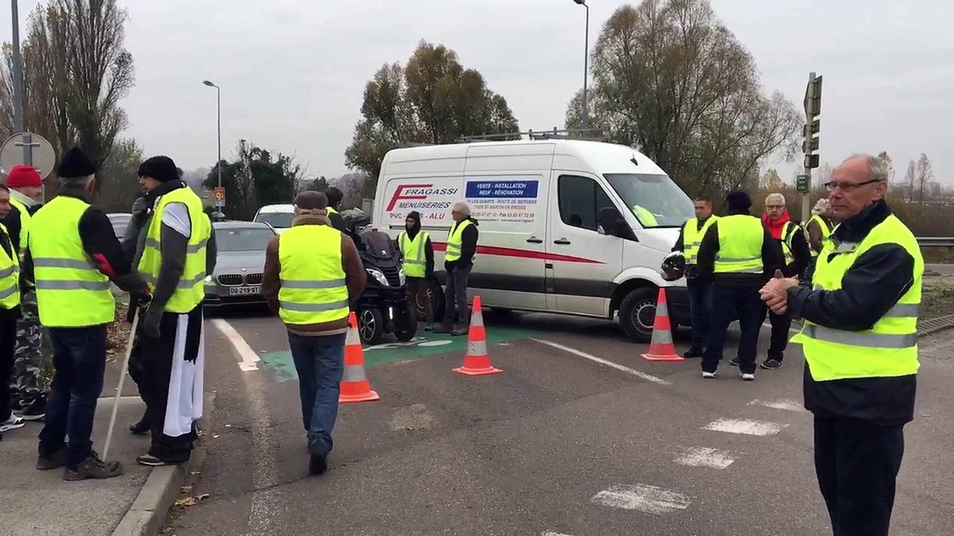 Les Gilets Jaunes à Chalon Sur Saône