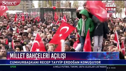 İstanbul’da millet bahçeleri açıldı