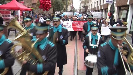 Doktorlar diyabet hastalığına karşı yürüdü