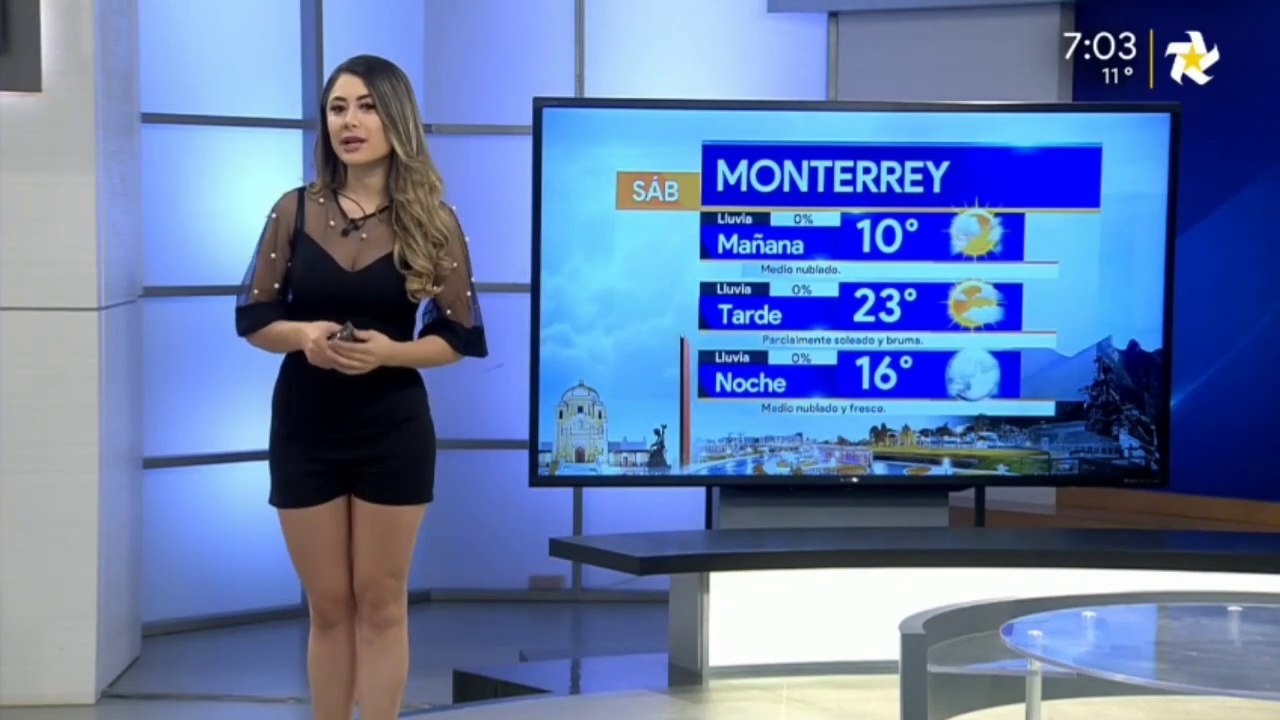 Cecilia Salamanca sábado 17 noviembre 2018. Mexico Monterrey Clima Weather cecysalamanca