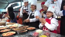 Engelliler Pizza Yarışmasında Hünerlerini Sergiledi