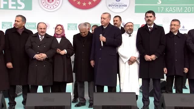 Millet Bahçeleri Açılış Töreni - Diyanet İşleri Başkanı Erbaş Dua