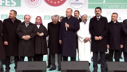 Millet Bahçeleri Açılış Töreni - Diyanet İşleri Başkanı Erbaş Dua