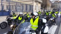 Les motards arrivent au Puy-en-Velay