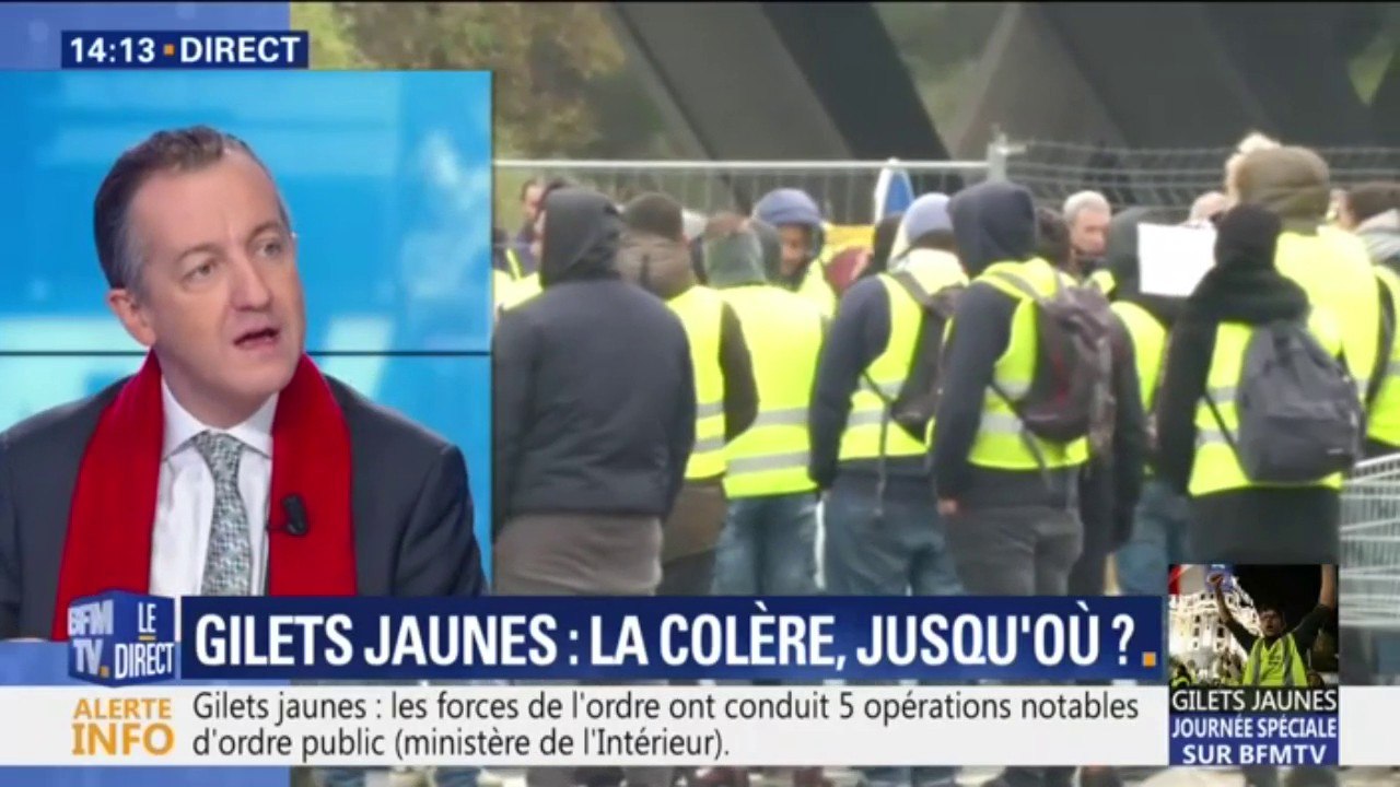 Gilets jaunes : pour Christophe Barbier "ce mouvement pourrait mourir de sa variété"