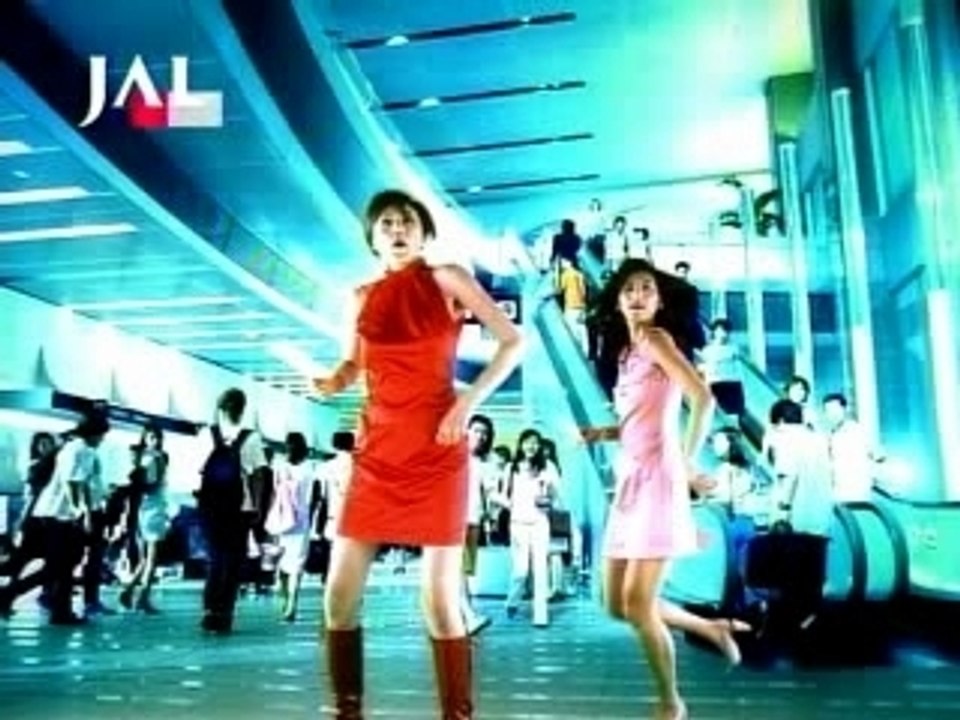 Fujiwara norika + Aizawa sayo - JAL(CM)