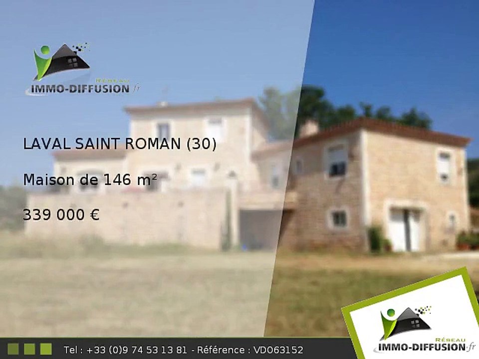 Maison en pierres A vendre Laval saint roman 146m2 - PrÈs vallÉe de l'ardÈche